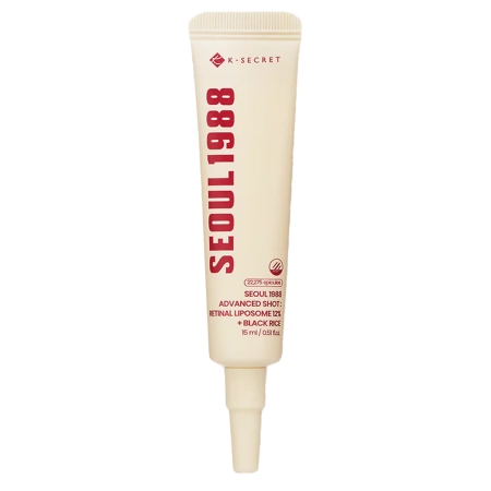 K-SECRET - SEOUL 1988 Advanced Shot: Retinal Liposome 12 % + Black Rice - Anti-Falten-Serum mit Retinal - 15 ml