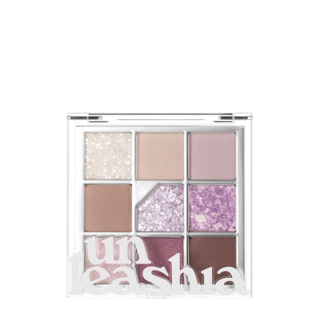 Unleashia - Glitterpedia Eye Palette - Vegane Lidschatten Palette - 4 All of Lavender Fog - 6.6g