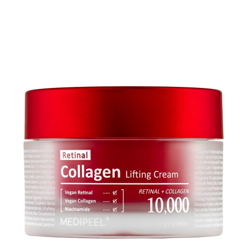 Medi-Peel - Retinol Collagen Lifting Cream - Straffende Gesichtscreme mit Kollagen und Retinol - 50g