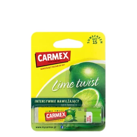 Carmex - Daily Care, Moisturizing Lip Balm - Feuchtigkeitsspendender Lippenbalsam im Stift - Limette - 4,25g	