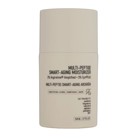 NERDS - Multi-Peptide Smart-Aging Moisturizer - 2% Argireline Amplified + 3% Syn Coll - Multi-Peptid Anti-Aging Creme - 50ml