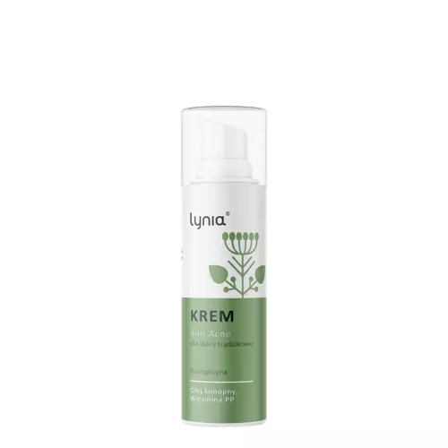 Lynia - Anti-Acne - Creme mit Azeloglycin und Hanföl - 50ml