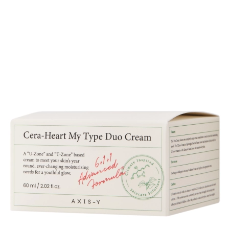 Axis-y - Cera - Heart My Type Duo Cream - Feuchtigkeitsspendende Gesichtscreme - 60ml