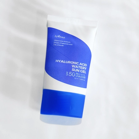Isntree - Hyaluronic Acid - Watery Sun Gel SPF50+/PA++++ - Leichte Sonnenschutzcreme für das Gesicht - 50ml