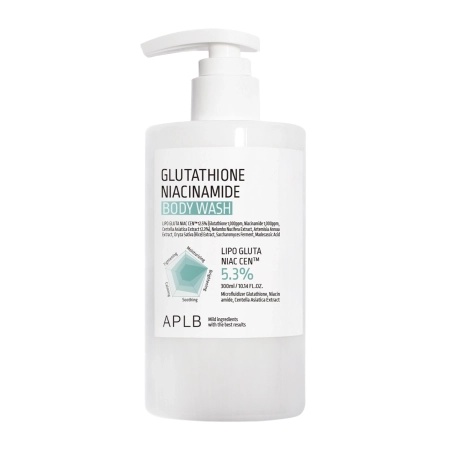 APLB - Glutathione Niacinamide Body Wash - Waschgel für den Körper - 300ml