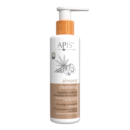 Apis - Almond Cleansing - Mandelöl für Gesicht und Augen Make-up - 150ml