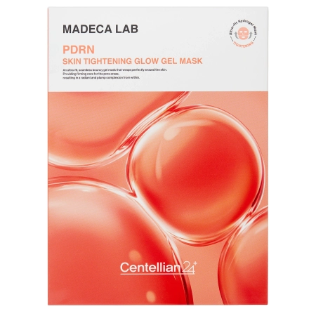 Centellian24 - PDRN Skin Tightening Glow Gel Mask - Set mit Gel-Gesichtsmasken mit PDRN - 5x22ml