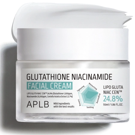 APLB - Glutathione Niacinamide Facial Cream - Aufhellende Gesichtscreme - 55ml