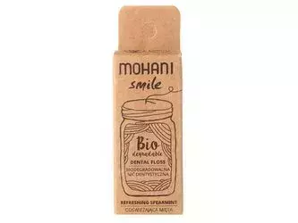 Mohani - Smile - Dental Floss - Biologisch abbaubare Zahnseide - Erfrischende Minze