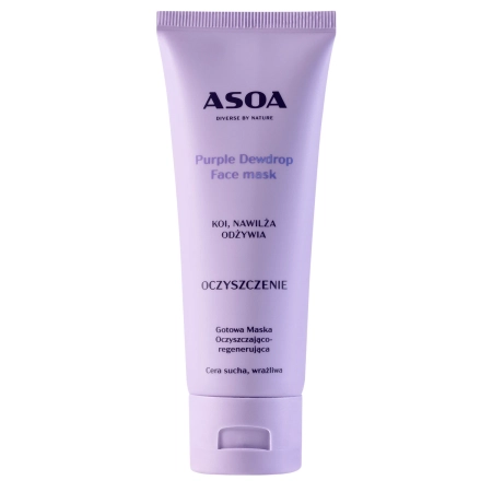  Asoa - Gesichtsmaske - Purple Dewdrop - 75 ml