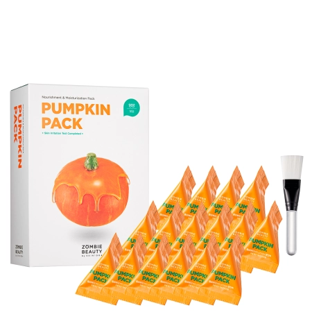 SKIN1004 - Zombie Beauty Pumpkin Pack - Nährendes Gesichtsmasken-Set - 16 Stk. x 4g