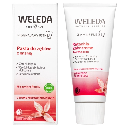 WELEDA - Zahnpasta mit Ratania-Extrakt - 75ml