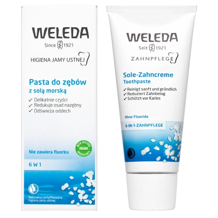 WELEDA - Zahnpasta mit Meersalz - 75ml 
