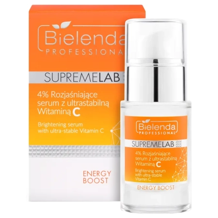Bielenda Professional - Supremelab - Energy Boost - 4% aufhellendes Serum mit ultra-stabilem Vitamin C - 15ml
