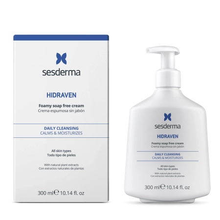 sesderma - Hidraven Foamy Soapless Soap - Schäumende, seifenfreie Reinigung - 300 ml