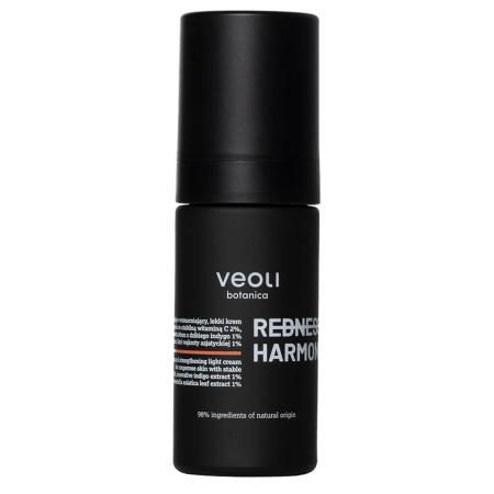 Veoli Botanica - Redness Harmony - Lindernde und stärkende leichte Creme für zu Rötungen neigende Haut - 30ml