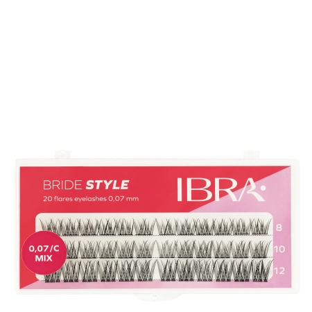 Ibra Makeup - Wimpernbüschel Bride Style - Mix