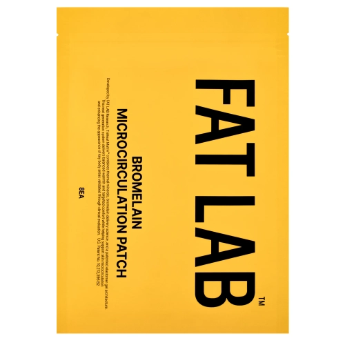 FAT LAB - Bromelain Microcirculation Patch - Pflaster mit Bromelain zur Förderung der Mikrozirkulation - 8 Stück