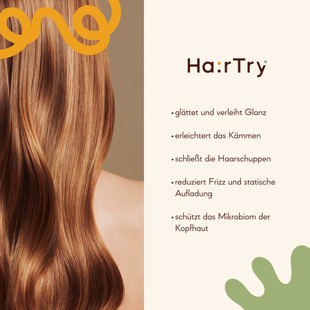 HairTry - Vin Glosser - Glänzende und glättende Haarspülung mit Essig - 200ml