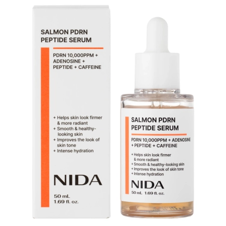 NIDA - Salmon PDRN Peptide Serum - Revitalisierendes Serum mit Peptiden und PDRN - 50 ml