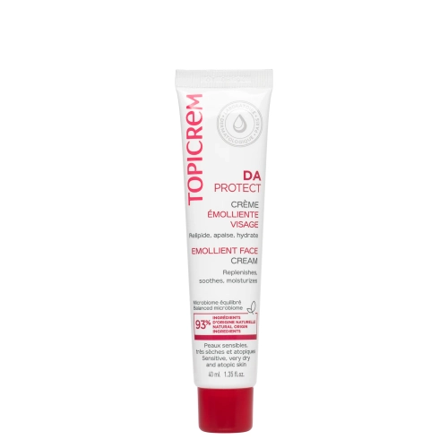 Topicrem - DA Emollient Face Cream - Emollient-Gesichtscreme - 40ml