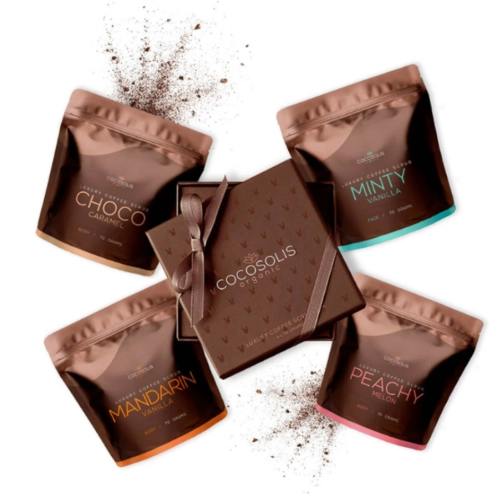 Cocosolis - Luxury Coffee Scrub Box - Peeling-Set - 4x70g