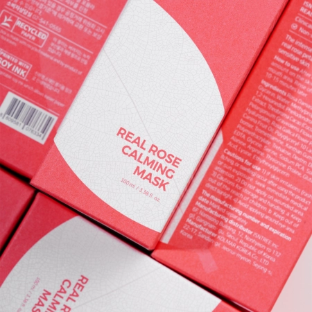 Isntree - Real Rose Calming Mask - Lindernde Rosenmaske - 100ml