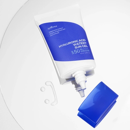 Isntree - Hyaluronic Acid - Watery Sun Gel SPF50+/PA++++ - Leichte Sonnenschutzcreme für das Gesicht - 50ml