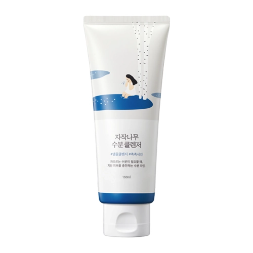 Round Lab - Birch Juice Moisturizing Cleanser - Feuchtigkeitsspendendes Gesichtswaschgel aus Birkensaft - 150ml