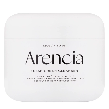 Arencia - Fresh Green Cleanser - Gesichtsreinigungspaste mit reinigender und feuchtigkeitsspendender Wirkung - 120g