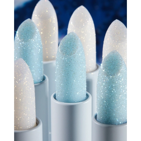 Unleashia - Glacier Vegan Lip Balm - Feuchtigkeitsspendender Lippenbalsam mit Glitter - Nr.2 Blue Lagoon - 3.3g