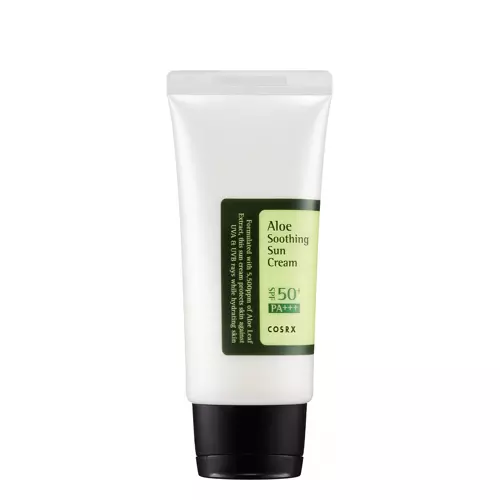 COSRX - Aloe Soothing Sun Cream SPF50+/PA+++ - Feuchtigkeitsspendende Sonnenschutzcreme - 50ml