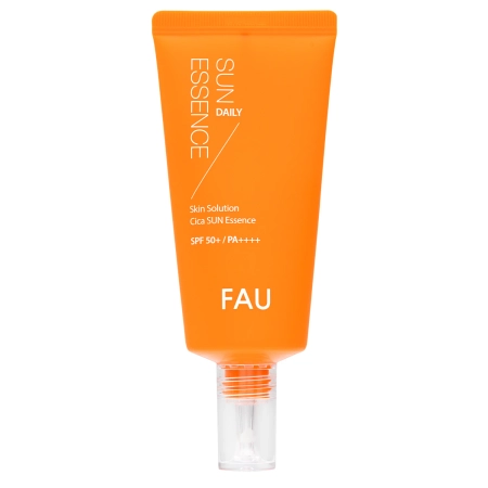 FAU - Skin Solution CICA Sun Essence SPF50+/PA++++ - Beruhigende Sonnenschutz-Essenz - 50g