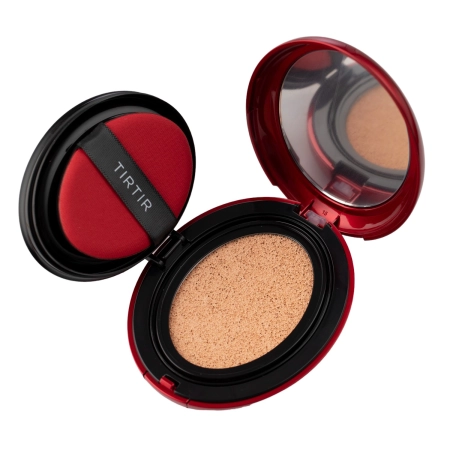 TIRTIR - Mask Fit Red Cushion - Lang anhaltende Gesichtsgrundierung in einem Kissen - 15C Fair Porcelain - 18g