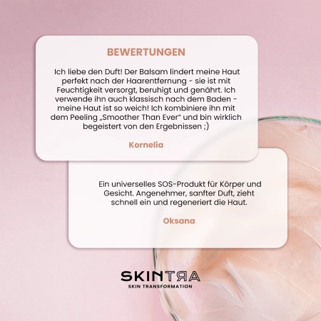 SkinTra - Rescue Bliss - Balsam nach Enthaarung und kosmetologischen Behandlungen für Gesicht und Körper - 200ml 