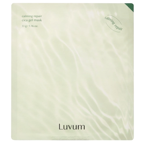 Luvum - Calming Repair Cica Gel Mask - Lindernde Hydrogel-Maske - 1 Stk./33g