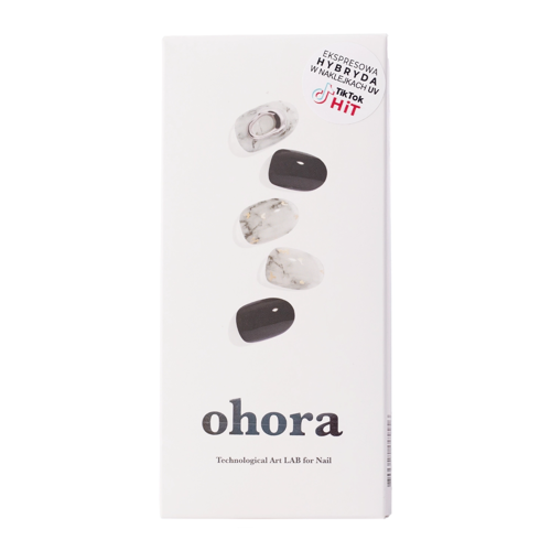 Ohora - Semicured Gel Nail - Gel-Nagelsticker - Marble Stone - 30pcs.
