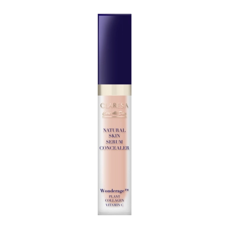 Claresa - Natural Skin Serum Concealer - Serum-Korrektor mit natürlichem Finish - 1P Peach - 7ml