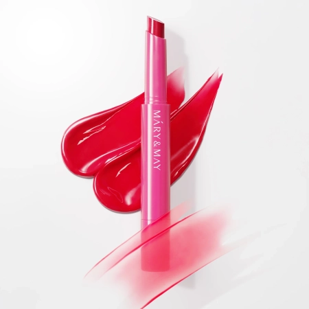 Mary&May - Blooming Glow Lip - Getönter Lippenbalsam - 02 Ruby Blossom - 1,7 g
