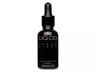 Liqpharm - LIQ CG Serum Night 7% Glycolic PEEL - Peeling- und Glättungs-Nachtserum- 30ml