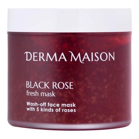 Medi-Peel - Derma Maison Black Rose Fresh Mask - Feuchtigkeitsspendende Gesichtsmaske mit Rosenextrakt - 230ml