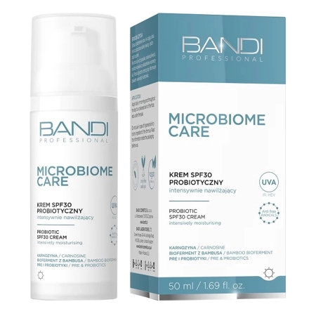 Bandi - Microbiome Care - SPF30 Probiotische Intensiv feuchtigkeitsspendende Creme - 50ml