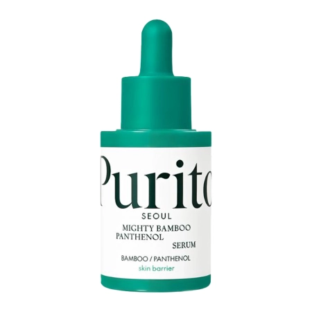 Purito Seoul - Mighty Bamboo Panthenol Serum - Regenerierendes Serum mit Panthenol - 30ml,