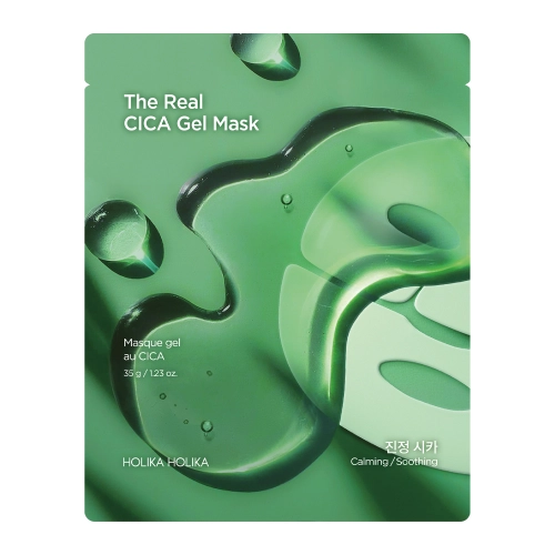 Holika Holika - The Real Gel Mask CICA - Tiefenlindernde Overnight-Maske - 35g