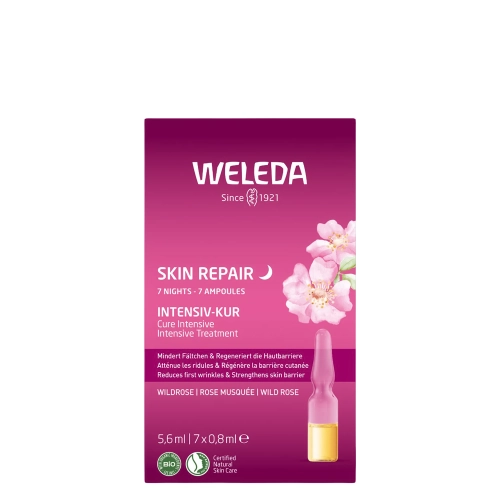 WELEDA – Skin Repair – Intensivkur mit Wildrosenöl – 5,6 ml