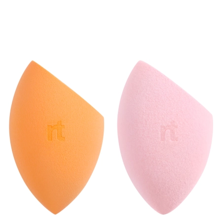 Real Techniques - Miracle Complexion Sponge & Miracle Powder Sponge - Make-up-Schwamm + Puder-Schwamm