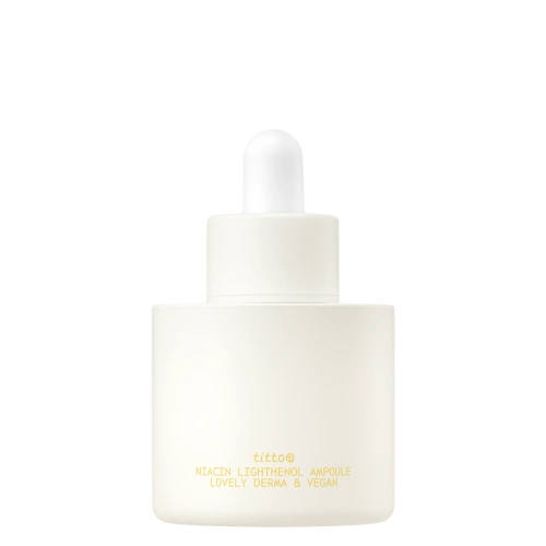 titto - Niacin Lightenol Ampoule - Feuchtigkeitsspendende und stärkende Gesichtsampulle - 30 ml