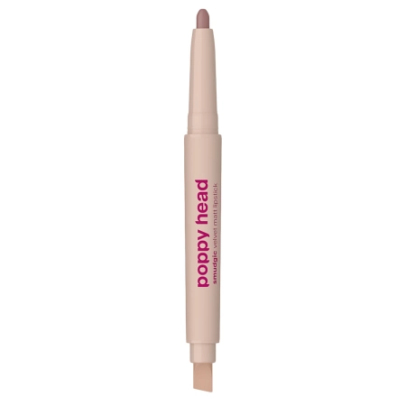 Poppy Head - Smudgic Velvet Matt Lipstick - Mattierender Lippenstift in Stiftform - 01 Stone Veil - 0,85g