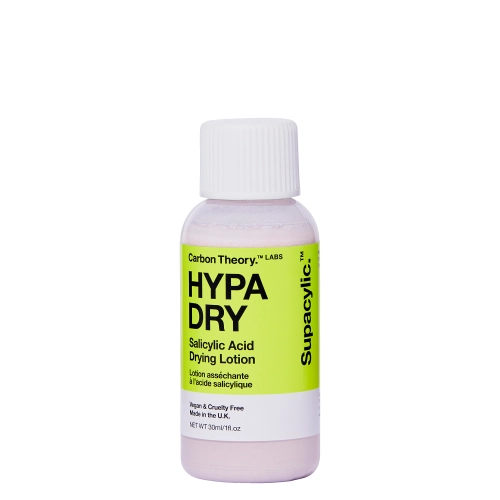 Carbon Theory - Supacylic 2% Drying Lotion - Punktuelle Lotion mit Salicylsäure gegen Unvollkommenheiten - 30ml
