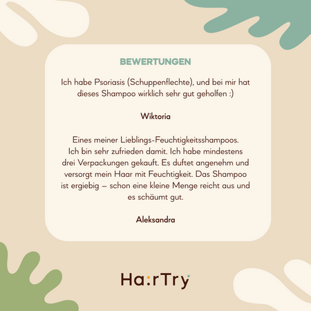 HairTry - Feel The NMF - Feuchtigkeitsspendendes Shampoo - 500ml 